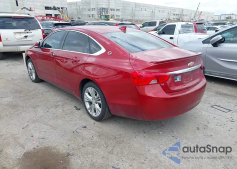 2015 Chevrolet Impala 2Lt from USA, damaged, VIN 2G1125S37F9106553